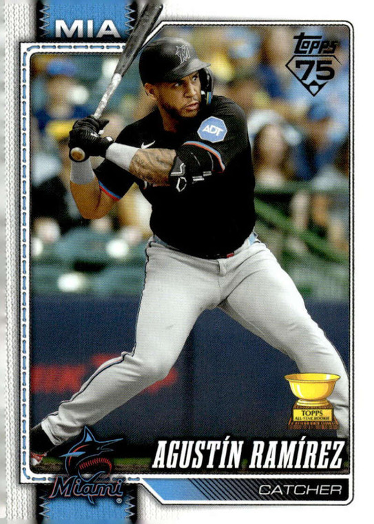 2026 Topps #287 Agustin Ramirez NM-MT Miami Marlins 