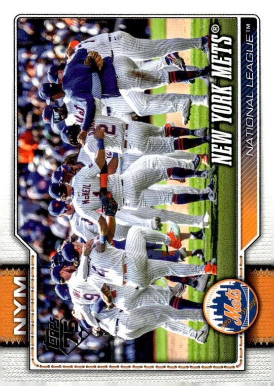 2026 Topps #291 New York Mets Team Card NM-MT New York Mets 