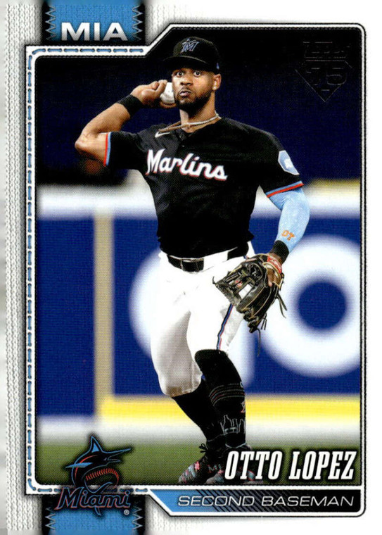 2026 Topps #194 Otto Lopez NM-MT Miami Marlins 