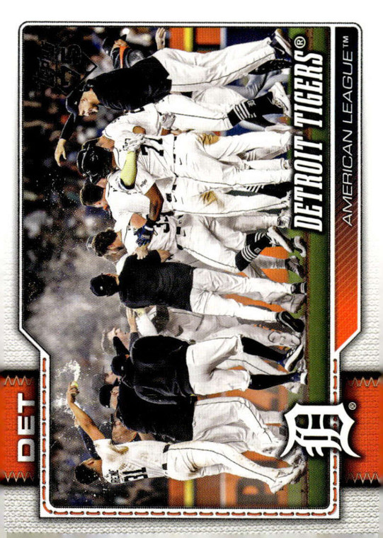 2026 Topps #262 Detroit Tigers Team Card NM-MT Detroit Tigers 