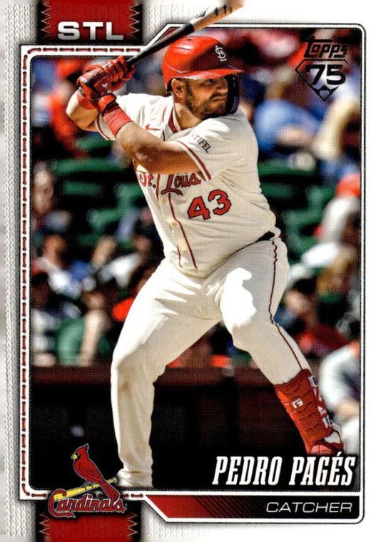 2026 Topps #280 Pedro Pages NM-MT St. Louis Cardinals 