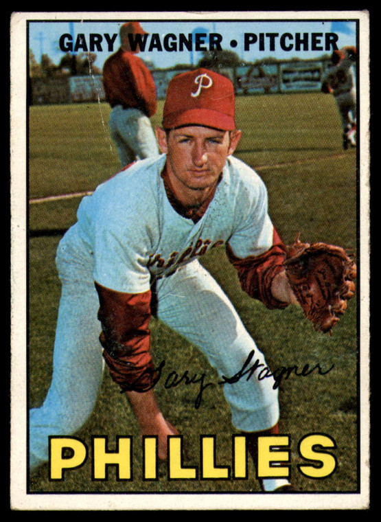 1967 Topps #529 Gary Wagner VG Philadelphia Phillies 