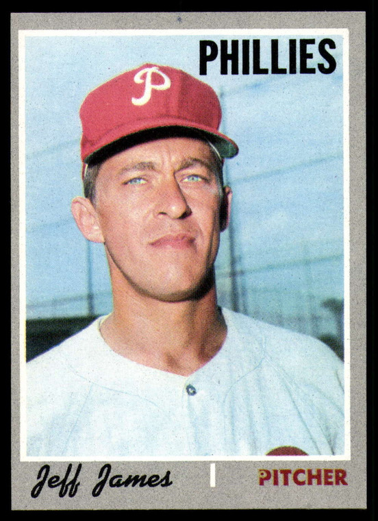 1970 Topps #302 Jeff James VG Philadelphia Phillies 
