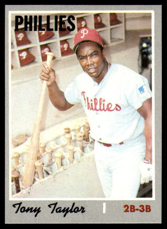 1970 Topps #324 Tony Taylor VG Philadelphia Phillies 