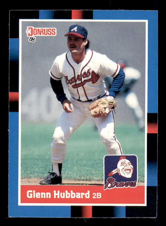 1988 Donruss #314 Glenn Hubbard NM-MT Atlanta Braves 