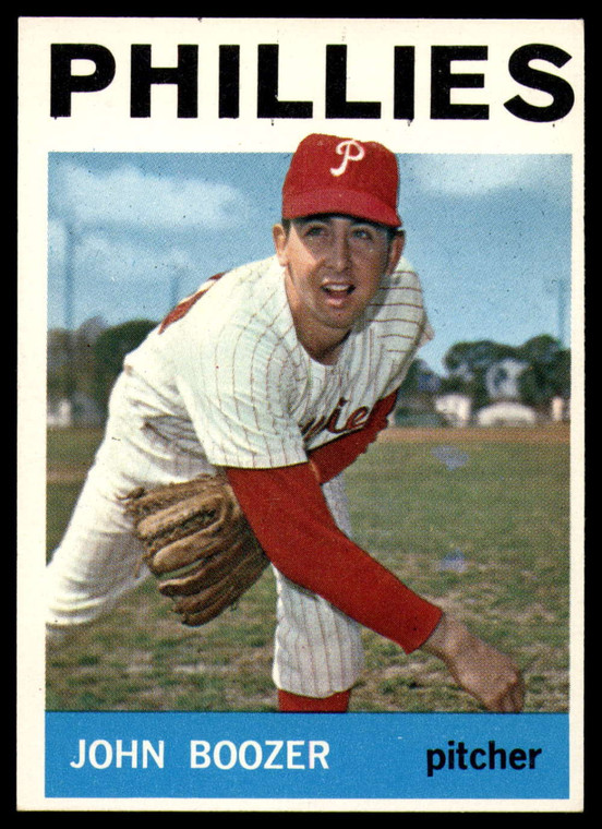 1964 Topps #16 John Boozer VG Philadelphia Phillies 