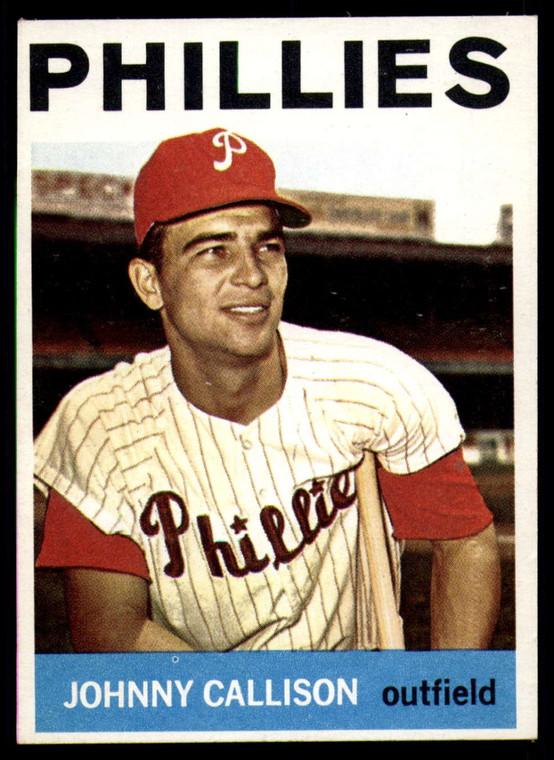 1964 Topps #135 Johnny Callison VG Philadelphia Phillies 