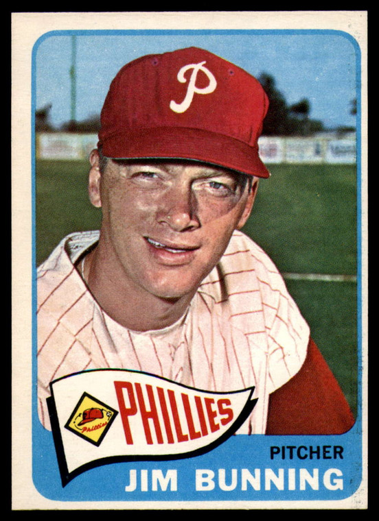 1965 Topps #20 Jim Bunning VG  Philadelphia Phillies 
