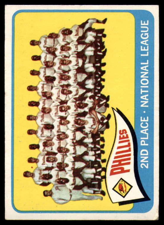 1965 Topps #338 Phillies Team VG  Philadelphia Phillies 