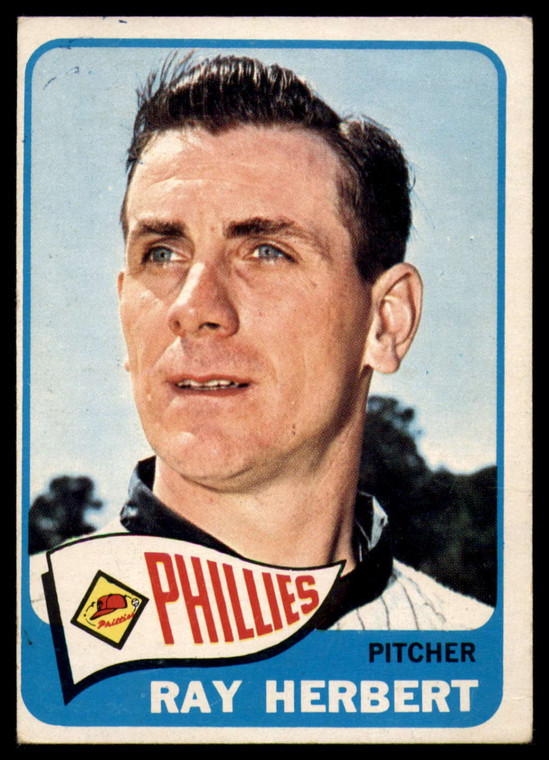 1965 Topps #399 Ray Herbert VG  Philadelphia Phillies 
