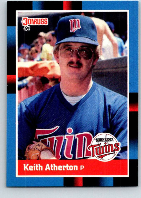 1988 Donruss #318 Keith Atherton NM-MT Minnesota Twins 