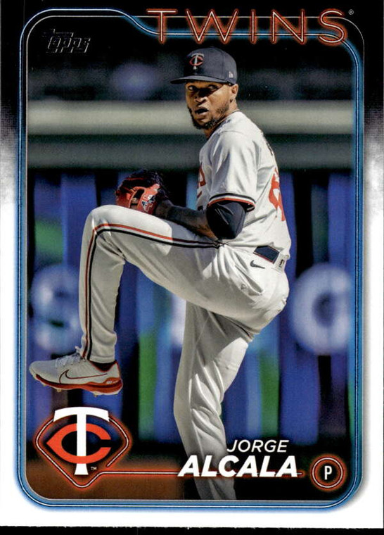 2024 Topps Update #US4 Jorge Alcala NM-MT  Minnesota Twins 