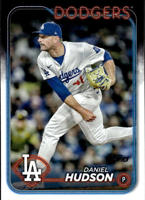 2024 Topps Update #US24 Daniel Hudson NM-MT  Los Angeles Dodgers 