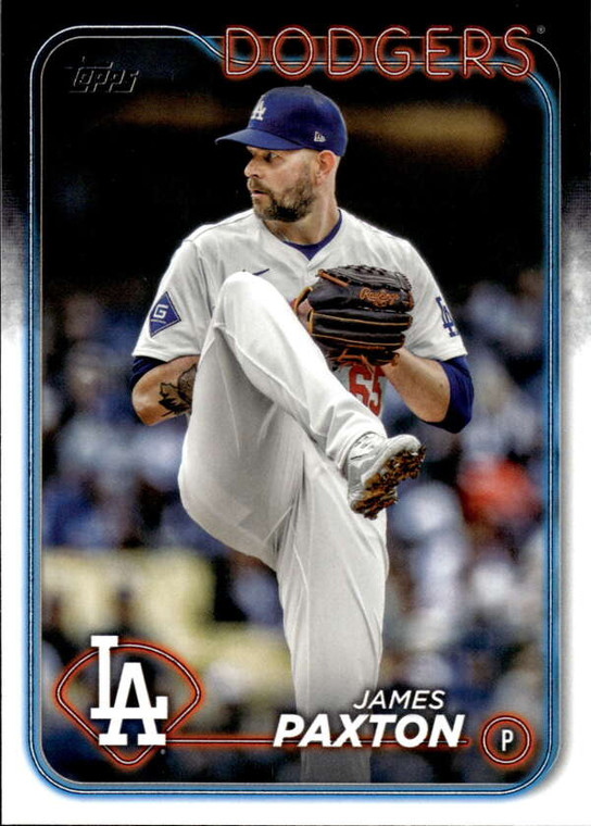 2024 Topps Update #US27 James Paxton NM-MT  Los Angeles Dodgers 