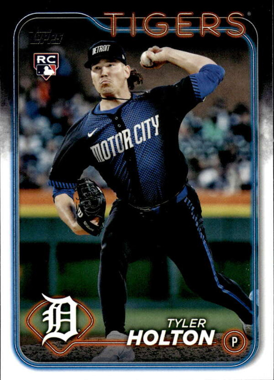 2024 Topps Update #US33 Tyler Holton NM-MT  RC Rookie Detroit Tigers 