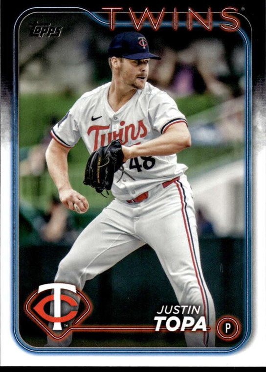 2024 Topps Update #US47 Justin Topa NM-MT  Minnesota Twins 
