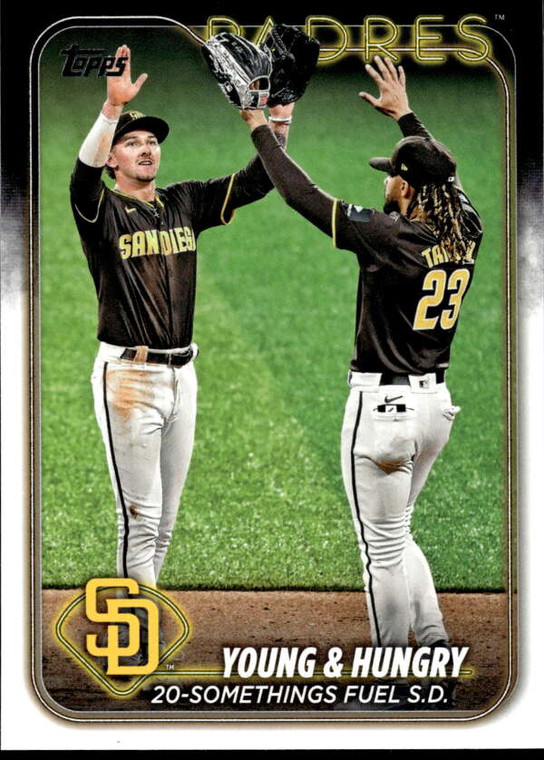 2024 Topps Update #US48 Fernando Tatis Jr. /Jackson Merrill NM-MT  San Diego Padres 