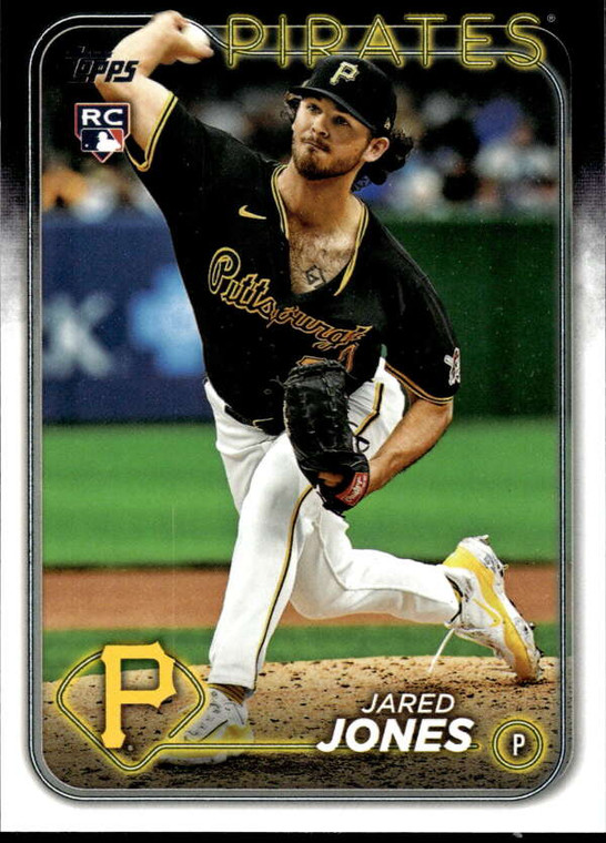 2024 Topps Update #US49 Jared Jones NM-MT  RC Rookie Pittsburgh Pirates 