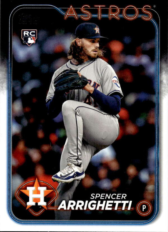 2024 Topps Update #US52 Spencer Arrighetti NM-MT  RC Rookie Houston Astros 