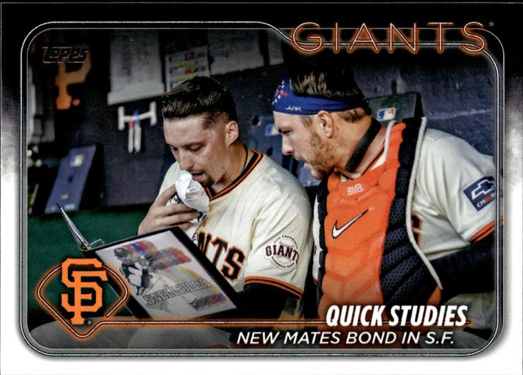 2024 Topps Update #US55 Blake Snell /Patrick Bailey NM-MT  San Francisco Giants 