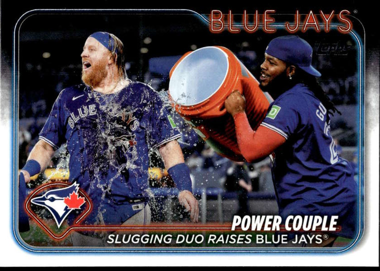 2024 Topps Update #US63 Justin Turner /Vladimir Guerrero Jr. NM-MT  Toronto Blue Jays 