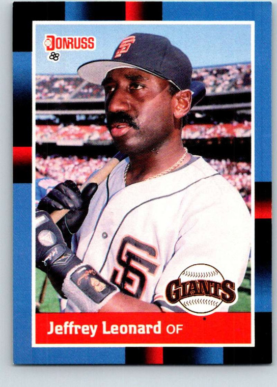 1988 Donruss #327 Jeffrey Leonard NM-MT San Francisco Giants 