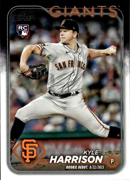 2024 Topps Update #US83 Kyle Harrison NM-MT  San Francisco Giants 