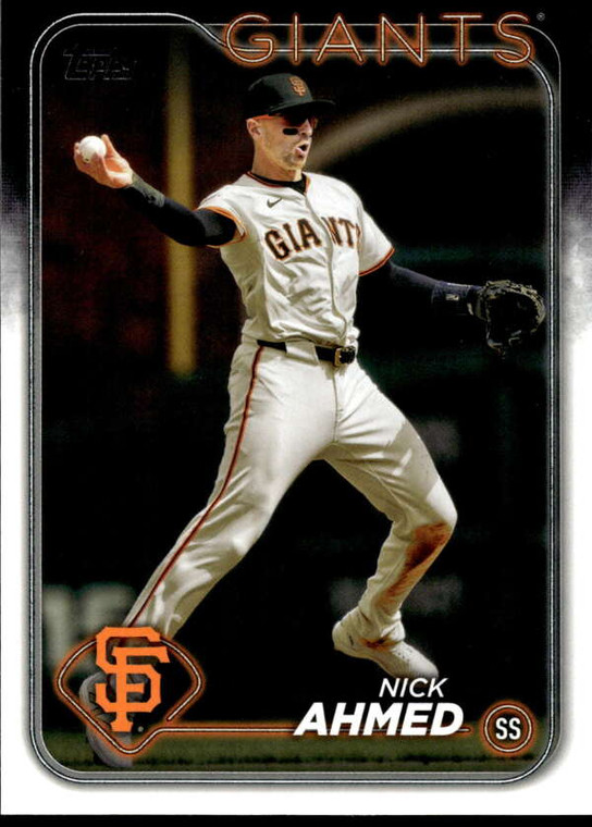 2024 Topps Update #US98 Nick Ahmed NM-MT  San Francisco Giants 