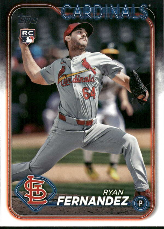 2024 Topps Update #US111 Ryan Fernandez NM-MT  RC Rookie St Louis Cardinals 