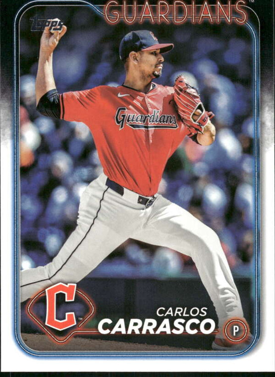 2024 Topps Update #US118 Carlos Carrasco NM-MT  Cleveland Guardians 