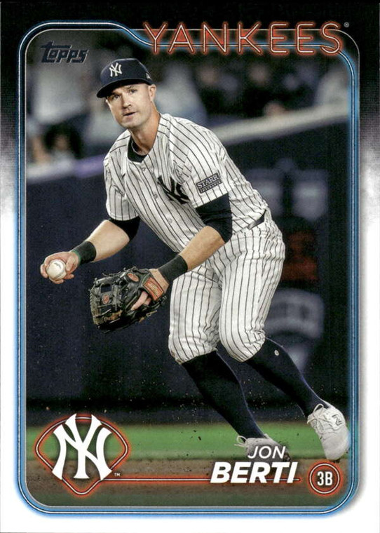 2024 Topps Update #US124 Jon Berti NM-MT  New York Yankees 