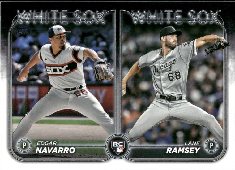 2024 Topps Update #US128 Edgar Navarro /Lane Ramsey NM-MT  RC Rookie Chicago White Sox 