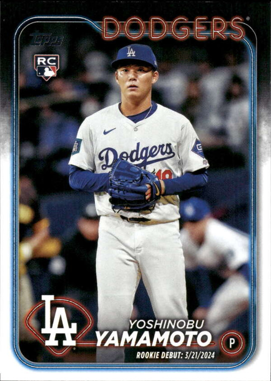 2024 Topps Update #US149 Yoshinobu Yamamoto NM-MT  Los Angeles Dodgers 