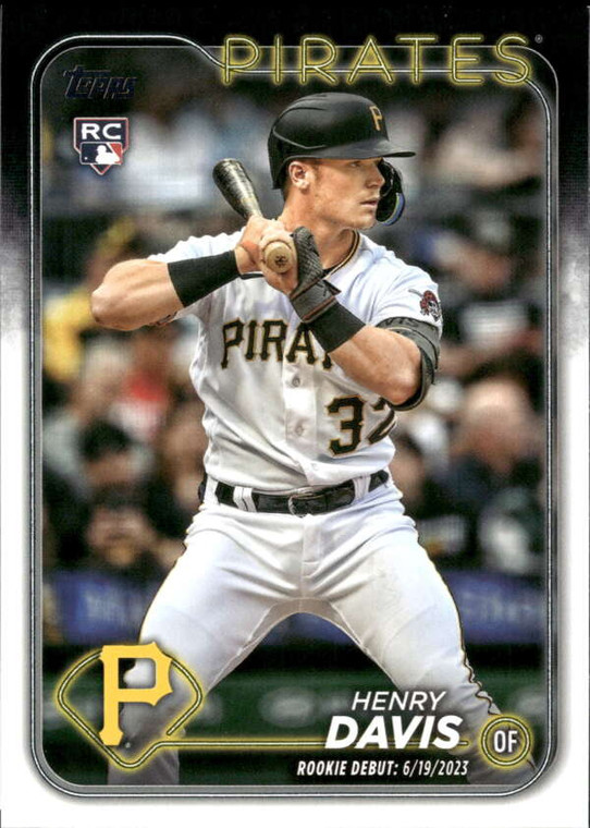 2024 Topps Update #US162 Henry Davis NM-MT  Pittsburgh Pirates 