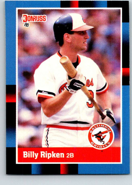 1988 Donruss #336 Billy Ripken NM-MT RC Rookie Baltimore Orioles 