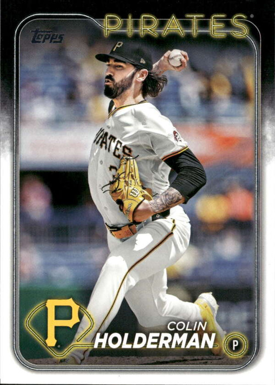 2024 Topps Update #US172 Colin Holderman NM-MT  Pittsburgh Pirates 