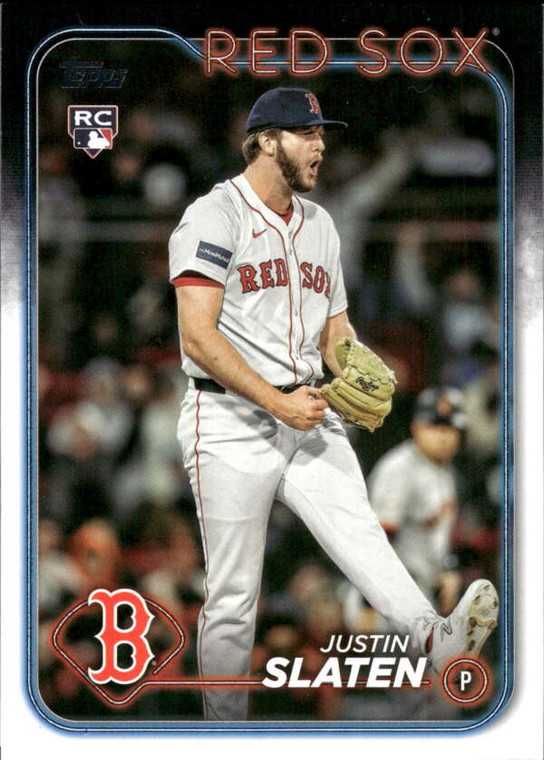 2024 Topps Update #US178 Justin Slaten NM-MT  RC Rookie Boston Red Sox 