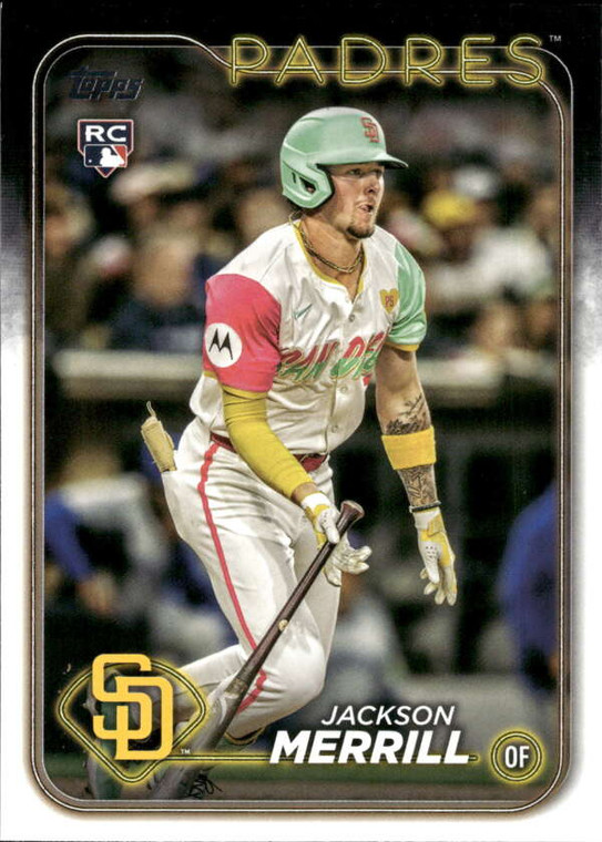 2024 Topps Update #US210 Jackson Merrill NM-MT  RC Rookie San Diego Padres 
