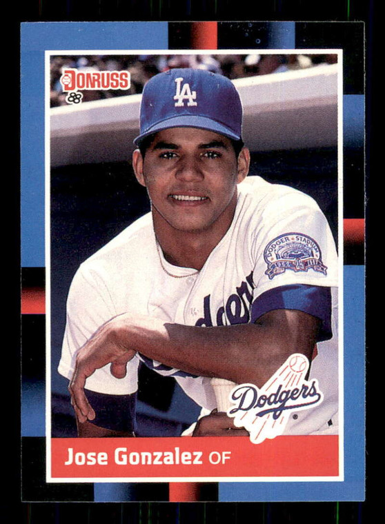 1988 Donruss #341 Jose Gonzalez NM-MT Los Angeles Dodgers 