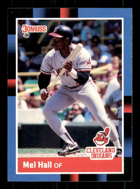 1988 Donruss #342 Mel Hall NM-MT Cleveland Indians 