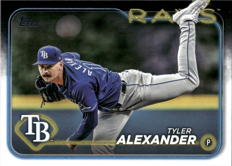 2024 Topps Update #US235 Tyler Alexander NM-MT  Tampa Bay Rays 