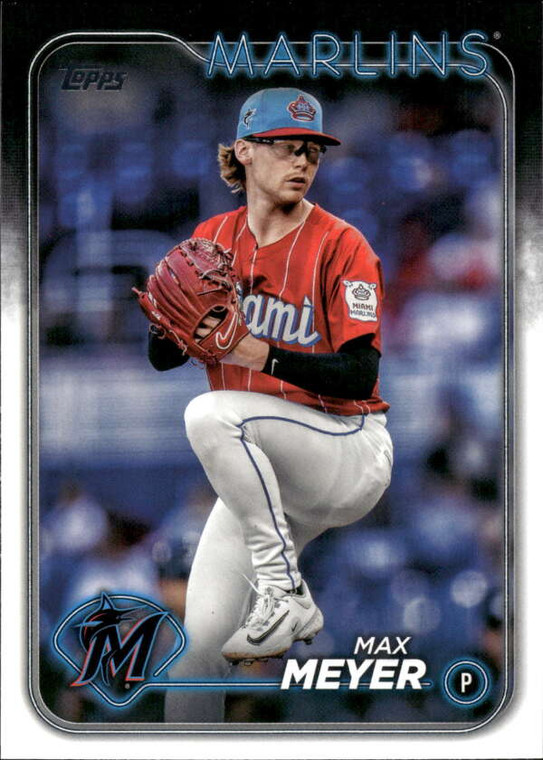 2024 Topps Update #US236 Max Meyer NM-MT  Miami Marlins 