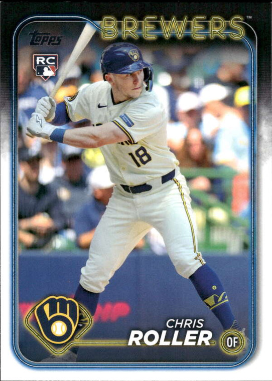 2024 Topps Update #US242 Chris Roller NM-MT  RC Rookie Milwaukee Brewers 
