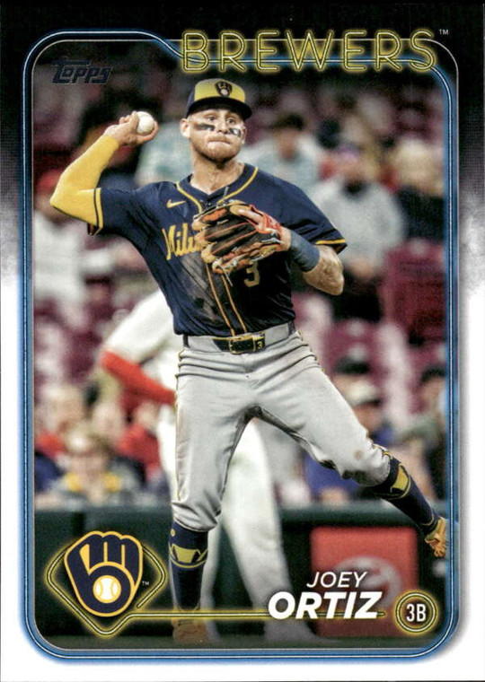 2024 Topps Update #US257 Joey Ortiz NM-MT  Milwaukee Brewers 