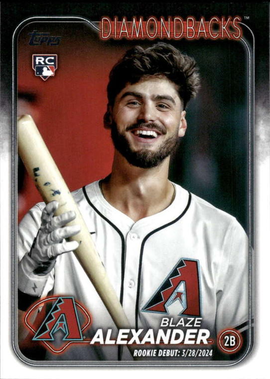 2024 Topps Update #US265 Blaze Alexander NM-MT  Arizona Diamondbacks 