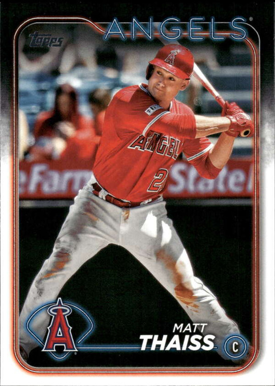 2024 Topps Update #US274 Matt Thaiss NM-MT  Los Angeles Angels 