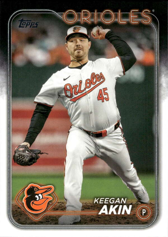 2024 Topps Update #US280 Keegan Akin NM-MT  Baltimore Orioles 