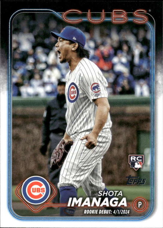 2024 Topps Update #US281 Shota Imanaga NM-MT  Chicago Cubs 