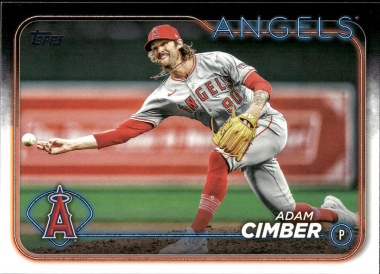 2024 Topps Update #US282 Adam Cimber NM-MT  Los Angeles Angels 