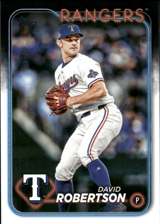 2024 Topps Update #US284 David Robertson NM-MT  Texas Rangers 